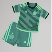 Camisa de time de futebol Celtic Replicas 3º Equipamento Infantil 2023-24 Manga Curta (+ Calças curtas)